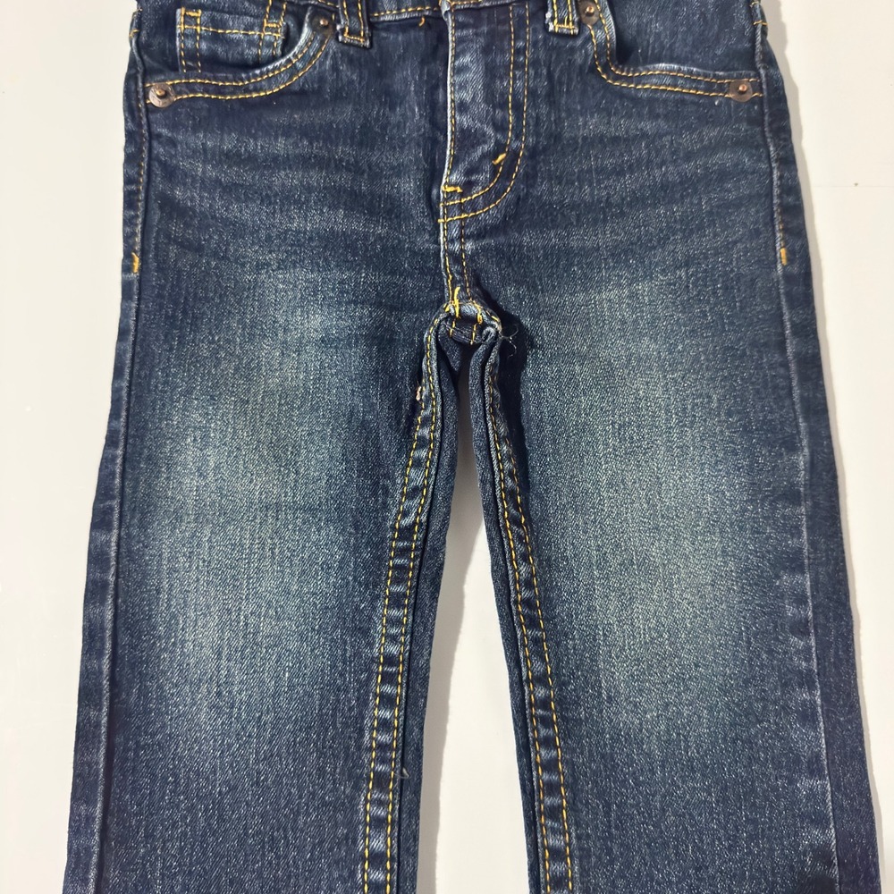 Size 18 Months Levis 511 Slim Fit Jeans Toddler Dark Wash Adjustable Waist 5511